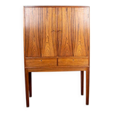 High cabinet, Bar, Danish in rosewood model 6201 by Hans Olsen 1960.