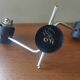Vintage double wall light from the 60s