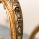 Console marble leaf gold 50
