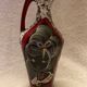 Vase vintage en pierre de lave émaillée