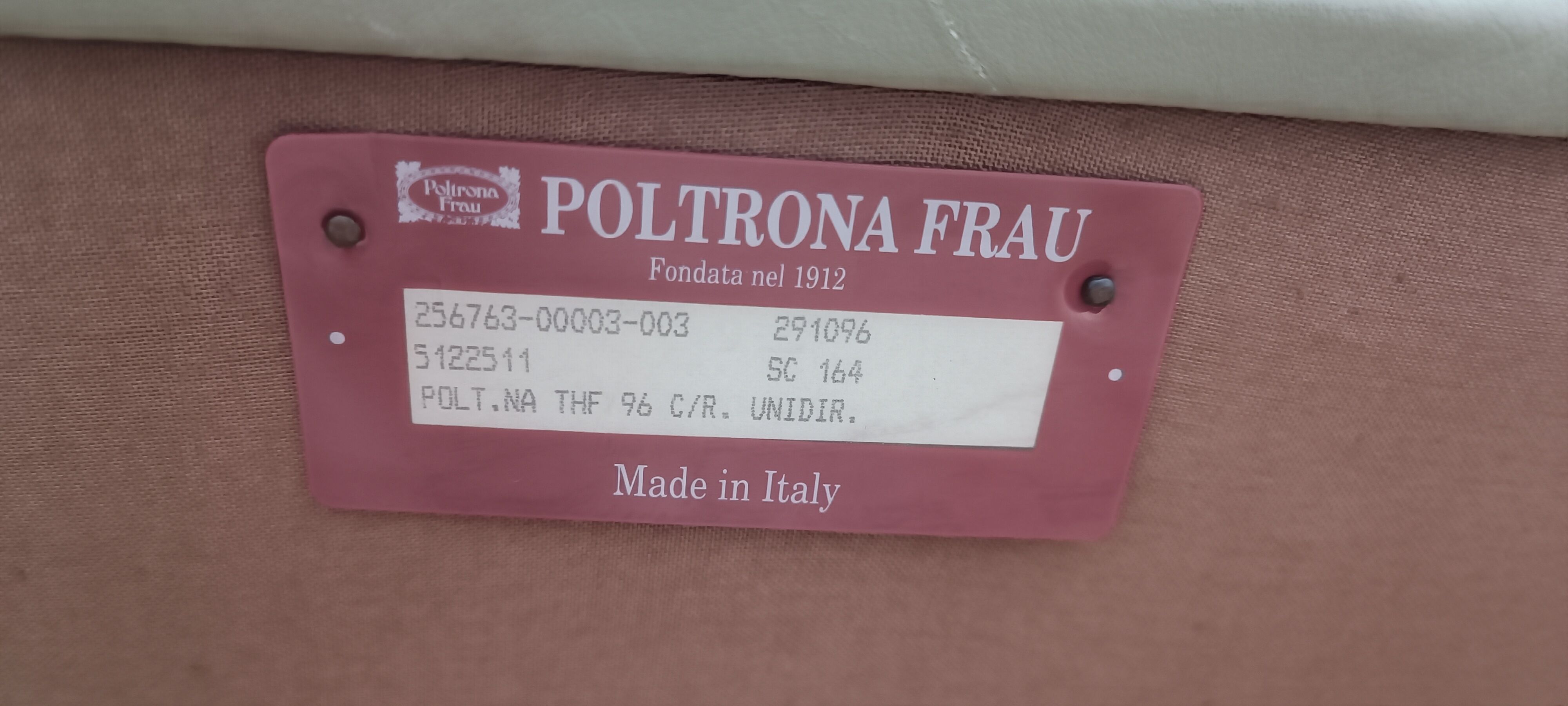 Fauteuil THF Poltrona Frau 1990