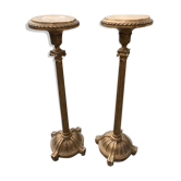 Paires de sellettes début XXème