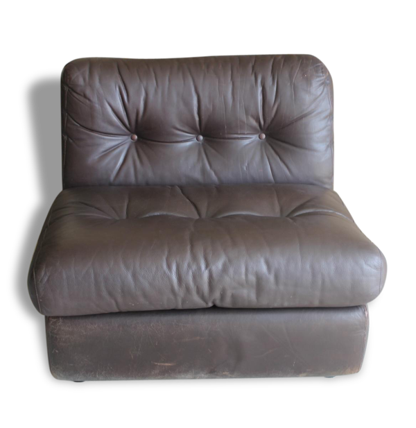 paire fauteuils En cuir Bellini