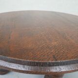 Table basse art déco chêne