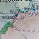 School poster rossignol montmorillon map west central africa n°21-22