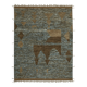 Hand-Knotted Turkish Contemporary 286 cm x 380 cm Brown Wool Carpet