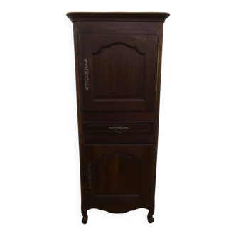 Standing man two doors one drawer solid oak