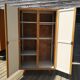 Armoire vintage pieds compas