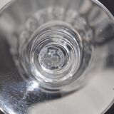 6 laccarat crystal champagne flutes model Cassino stamped