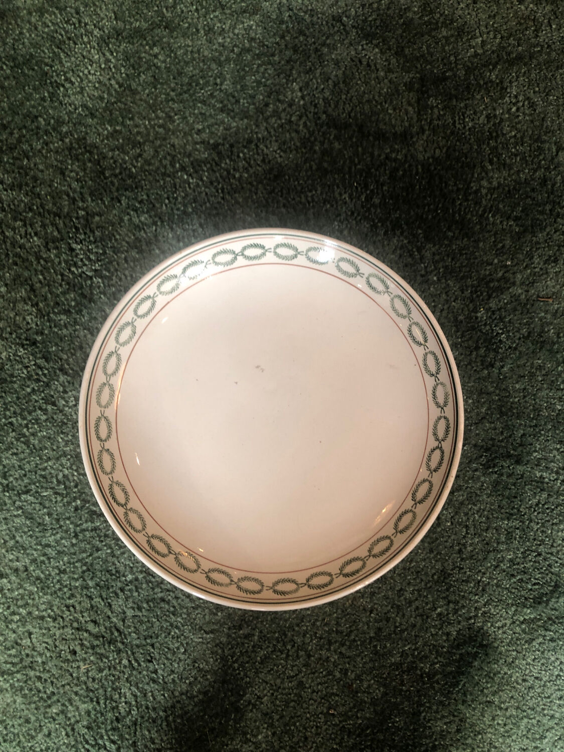 Dish on pedestal Saint Amand