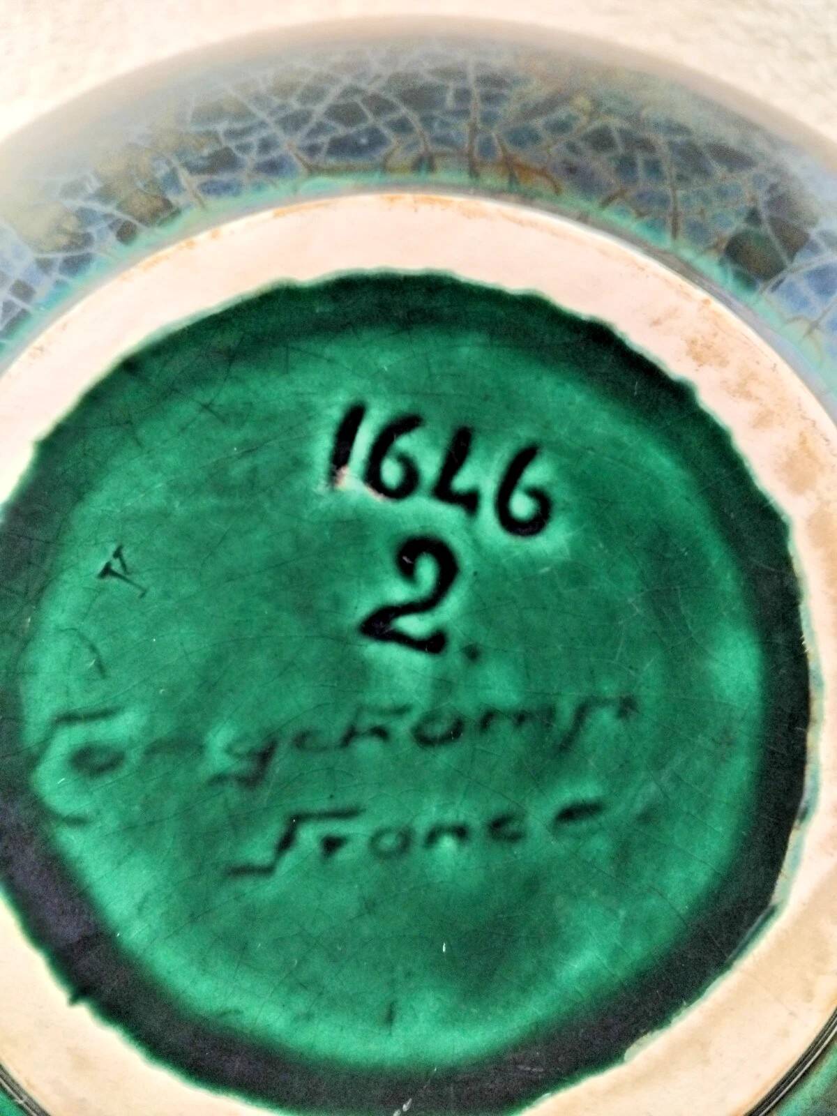 Vintage Longchamp Ceramic Bowl France 1950s