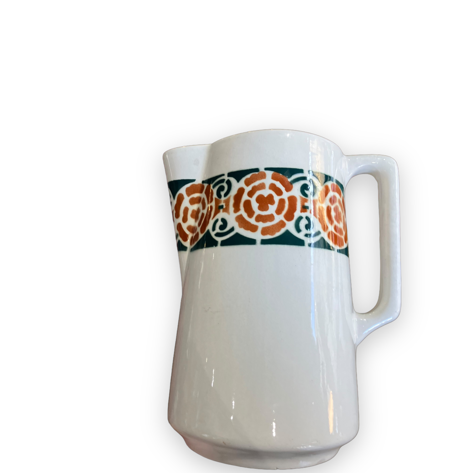 Important pitcher carafe In earthenware Rouvelle to Givors