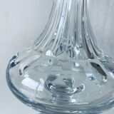 Crystal footed vase