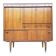 Vintage teak secretary, bar cabinet, sideboard, desk.