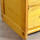 Gauthier Maison chest of drawers in solid pine, 1980s
