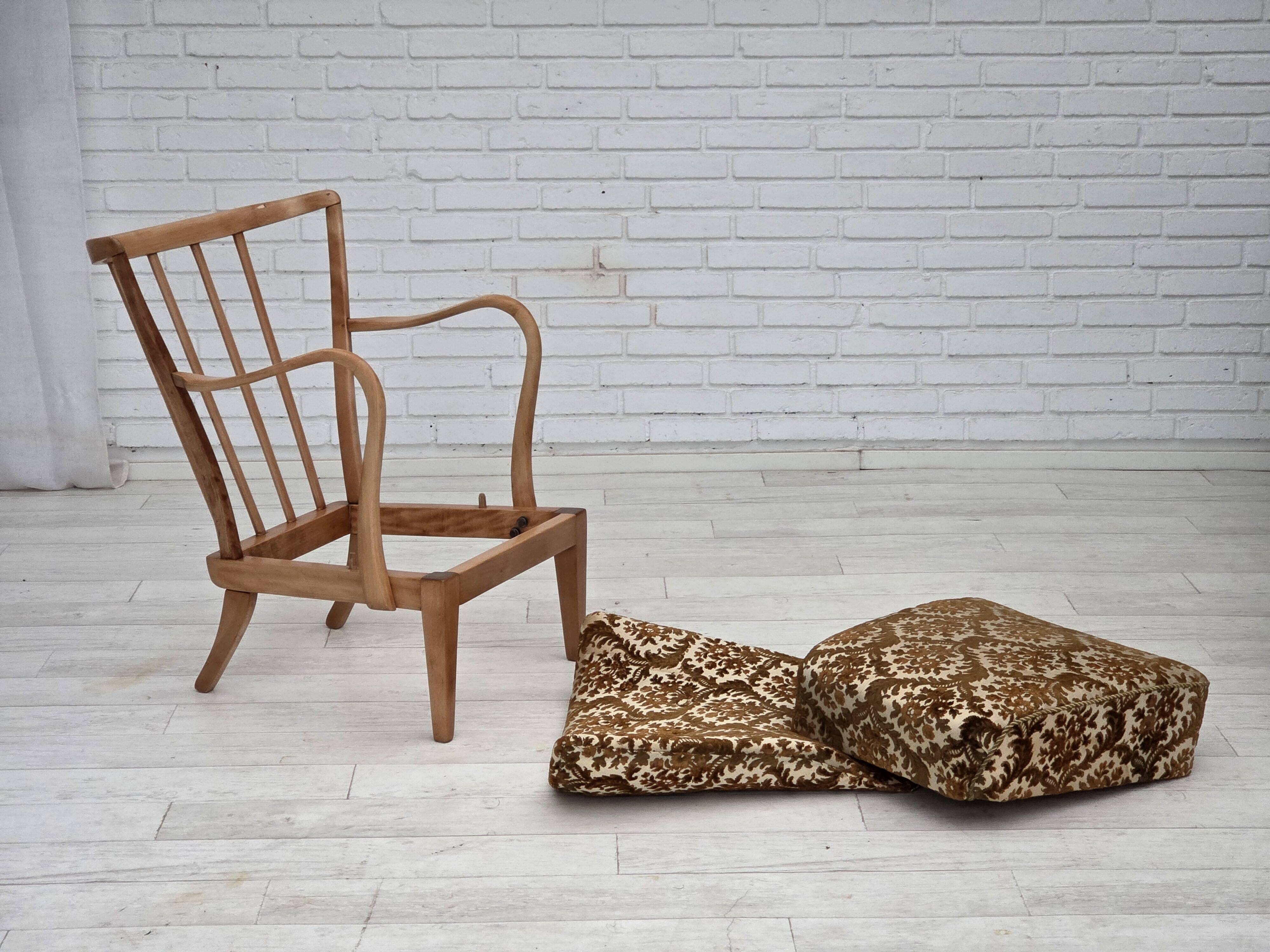 1960s, Danish design by Alfred Christensen, easy chair, model 177.