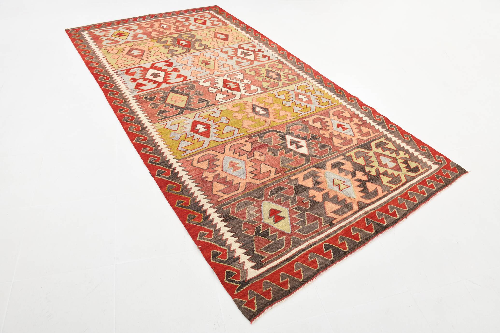 5x10 Rare Style Kilim Rug, 163x309Cm Living Room Rug