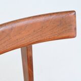 Inger Klingenberg dining chairs teak France & Son Denmark 1960