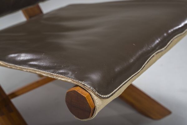 Chaise S46 Dromadaire par Pierre Chapo pour Seltz Ebenisterie, 1970