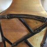 Vintage ceramic lamp bamboo style
