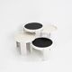 Nest tables model 780, created by Gianfranco Frattini for Cassina, year