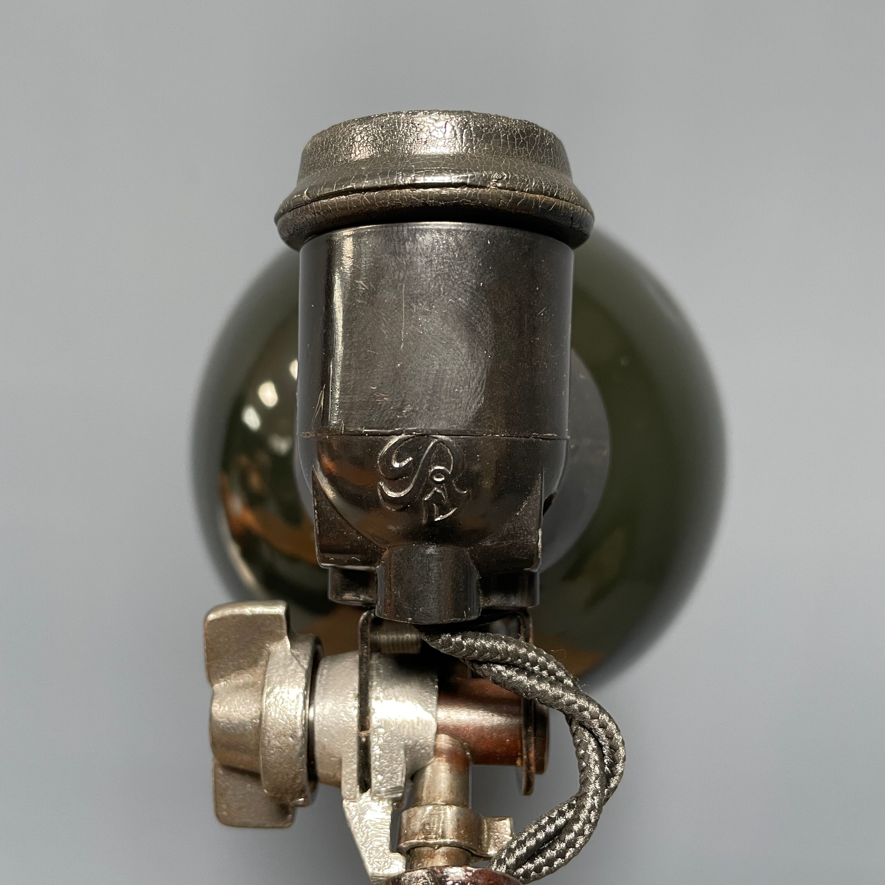 Black Rademacher table lamp from the 1930s