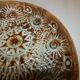 Pat and Joe Rowland Grand Plat Ceramic Scarified Sant-Vicens Perpignan 1970