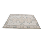Tapis Oushak noué à la main bohémien sku 3484