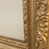 Glazed golden frame
