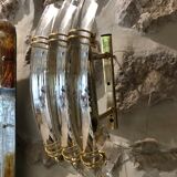 Apply Venini glass and gilding 1980