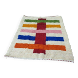 Traditional hand-woven Beni Mrirt rug, size 150 x 250 cm