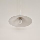 Set of 2 white "Micro" Semi pendant lamps by Claus Bonderup & Torsten Thorup for Lyfa