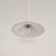 Set of 2 white "Micro" Semi pendant lamps by Claus Bonderup & Torsten Thorup for Lyfa