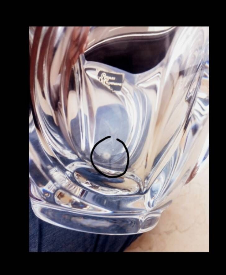 Royales de Champagne crystal bowl