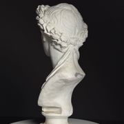 Buste en plâtre de l'empereur Auguste
