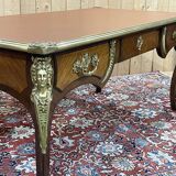 Regency style desk and armchair from the Napoleon III period - late 19th century