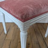 Chaise de style Louis XVI rénovée