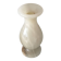 Vintage Alabaster Bud Vase – Cream Stone