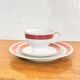 Trio, breakfast set, New Look, Kahla Volkstedt, Germany 1960s.