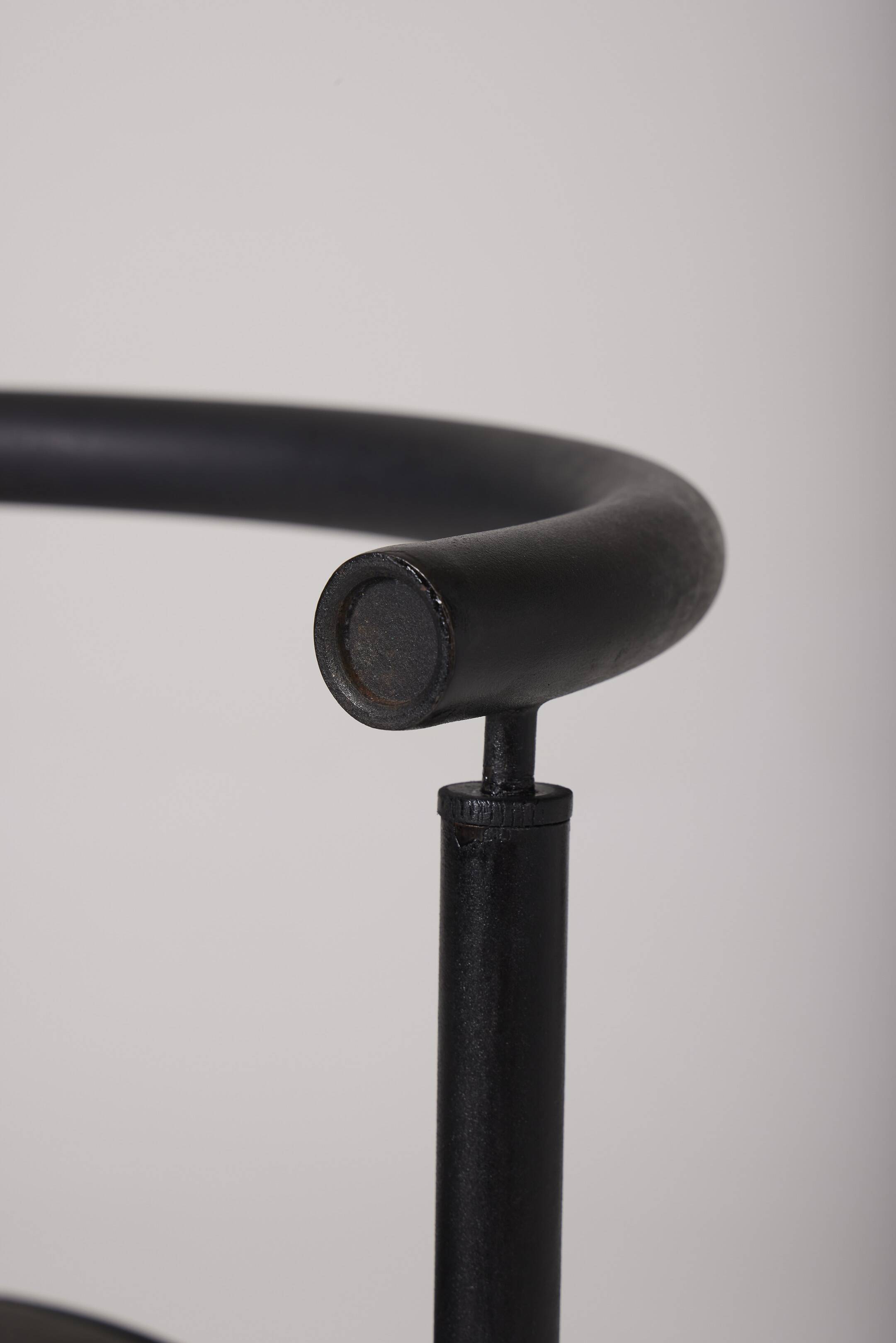 Black chair "Miss Dorn" Philippe Starck