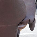 Relaxation armchair & Ottoman Scandinavian design Sweden 1960s