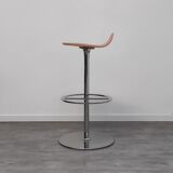 Red bar stool