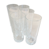 Set of 6 large glasses water / soda / aperitif ~15cm