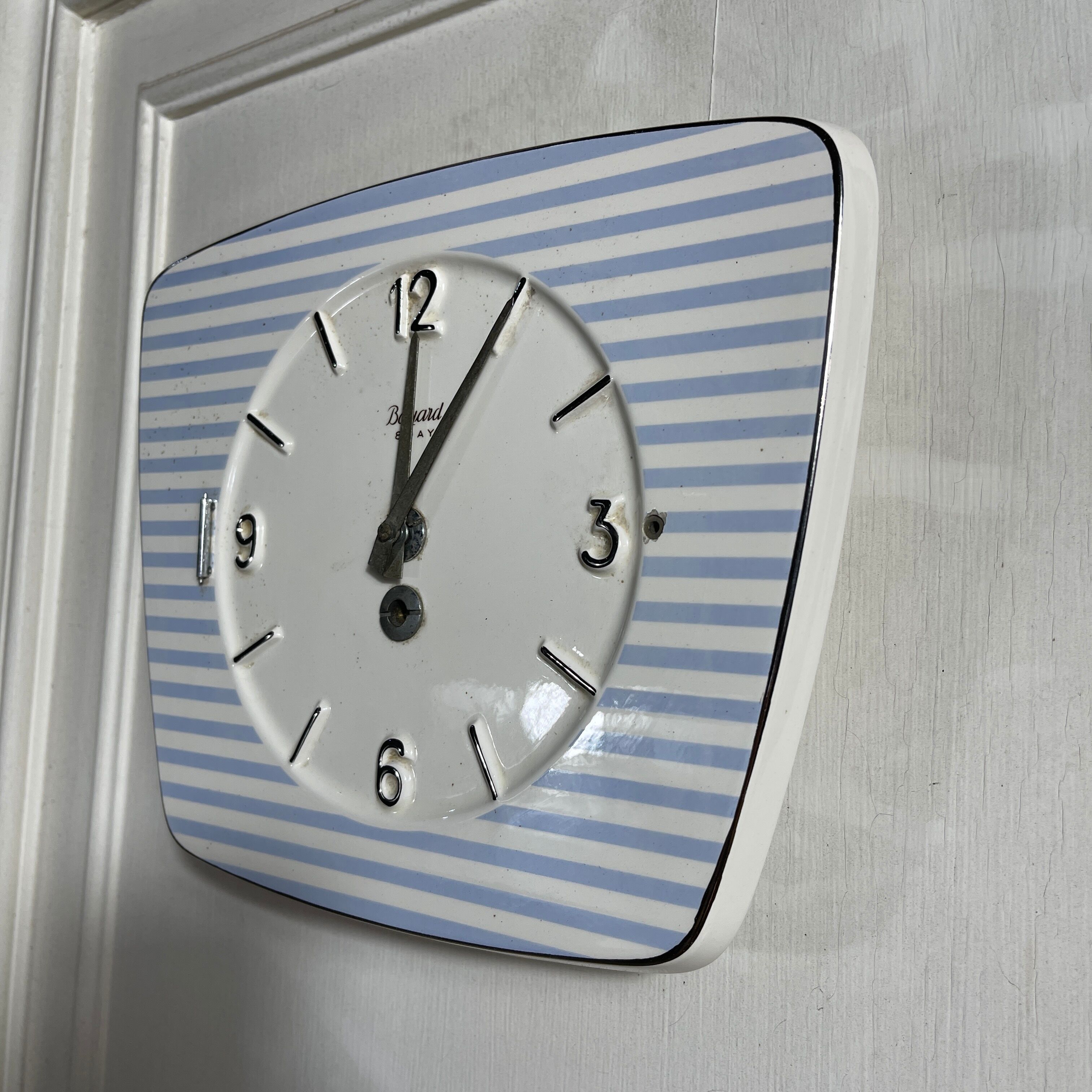 Vintage bayard ceramic clock
