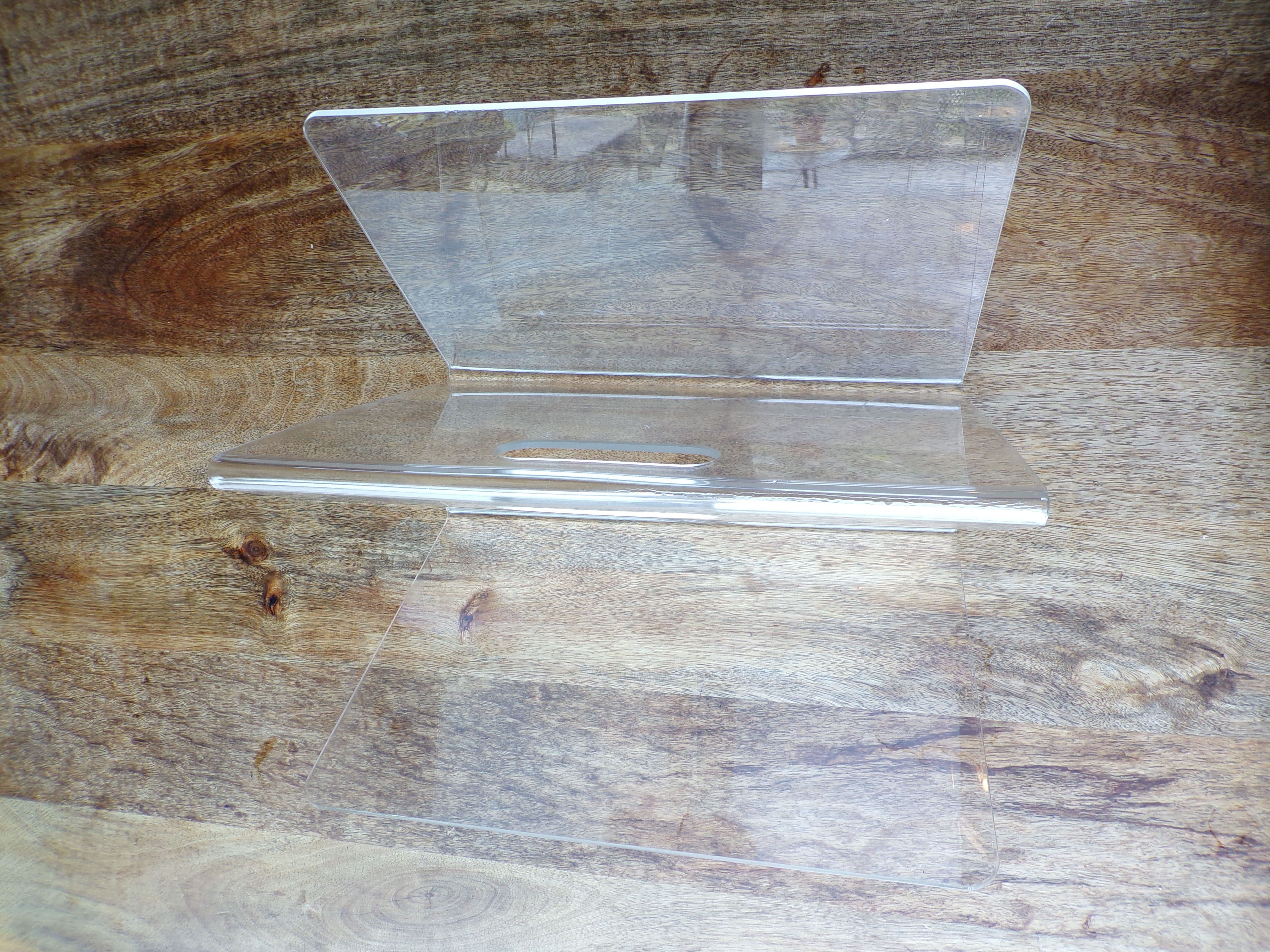 Vintage plexiglass magazine holder