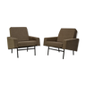 Pair of armchairs Pierre Guariche edition airborne G10