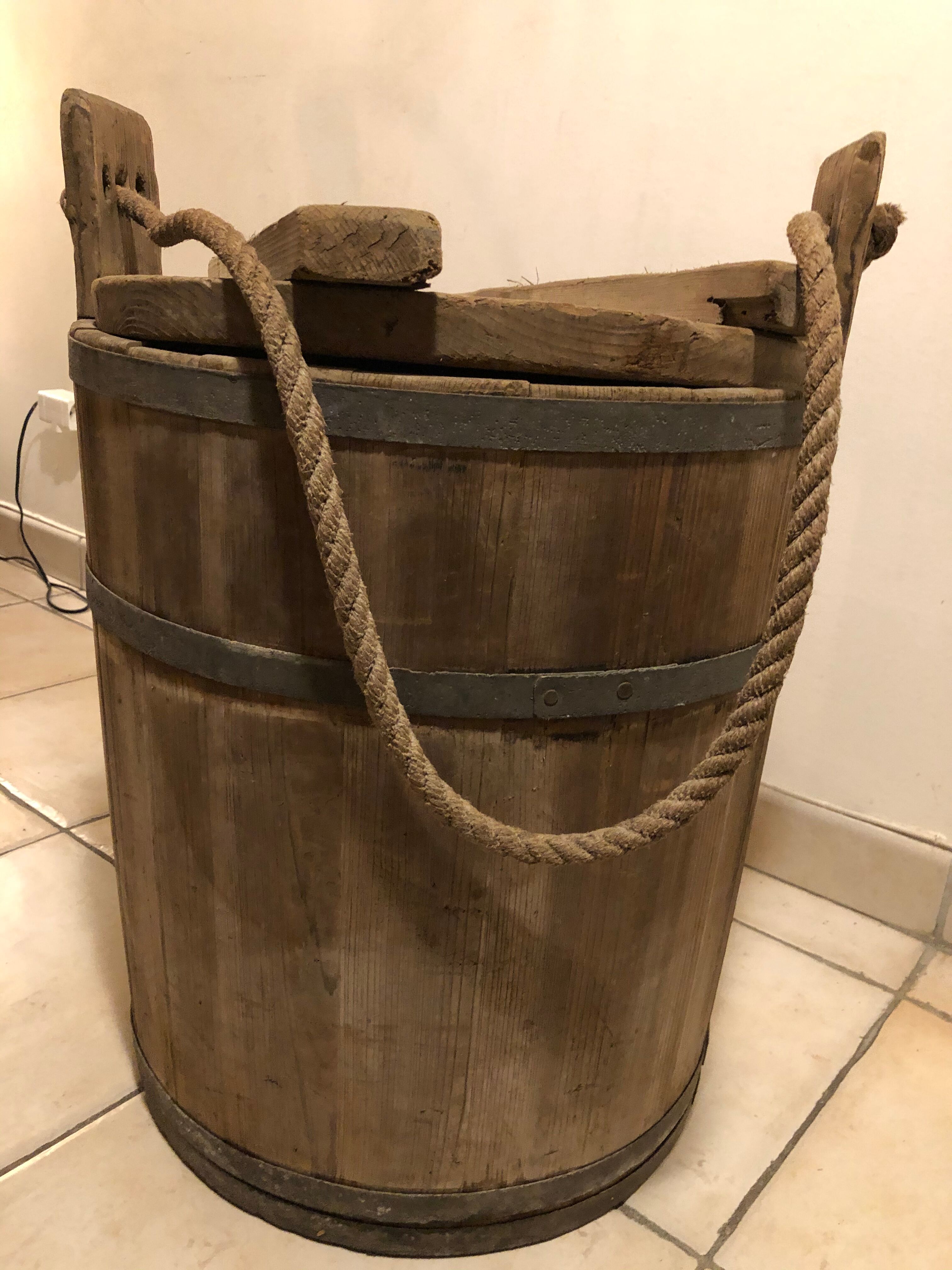 Traditional Japanese bucket