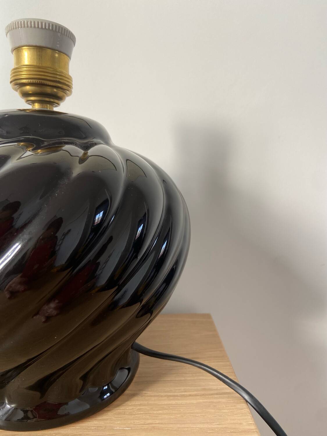 Vintage ceramic lamp base