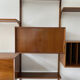 "Royal System" set of 4 teak columns, by Poul Cadovius 1970