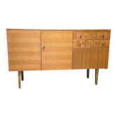 Enfilade vintage en placage teck années 60/70